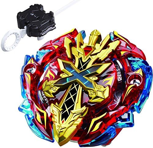 MOCUN Bey Battling Blades Game Tops B-48 Xeno Xcalibur M.IBurst Starter With String Launcher B-48