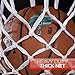 2-Pack Heavy Duty Basketball Nets | Premium Quality All-Weather Thick Nets | 2 White Basketball Nets in Pack - for Indoor and Outdoor 12-Loop Hoop Rims