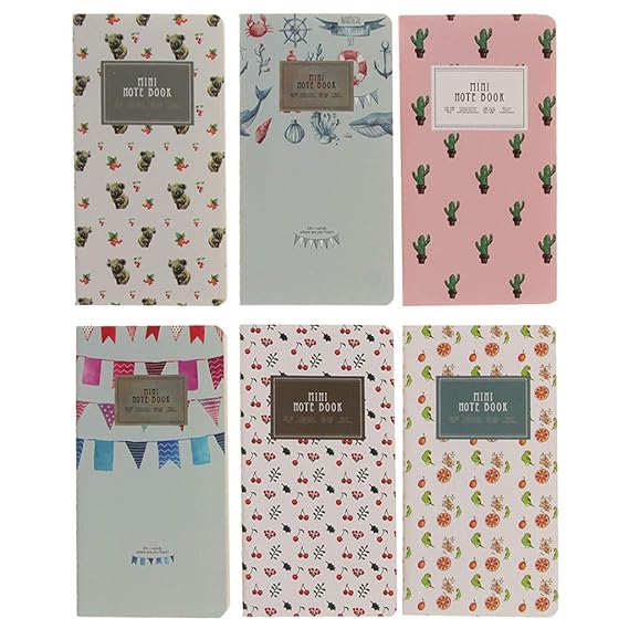 Koehope 48 Seite Mini-Tagebuch Notebook Monatsplaner Papier Journal Reiseplaner Notizblock