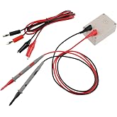 Professional Wire Continuity Tester Electronic Circuit Testing Tool with Sound and Visual Indicator for PCB Board Cable Switch Testing Measurement 9V for Battery Operated(D)