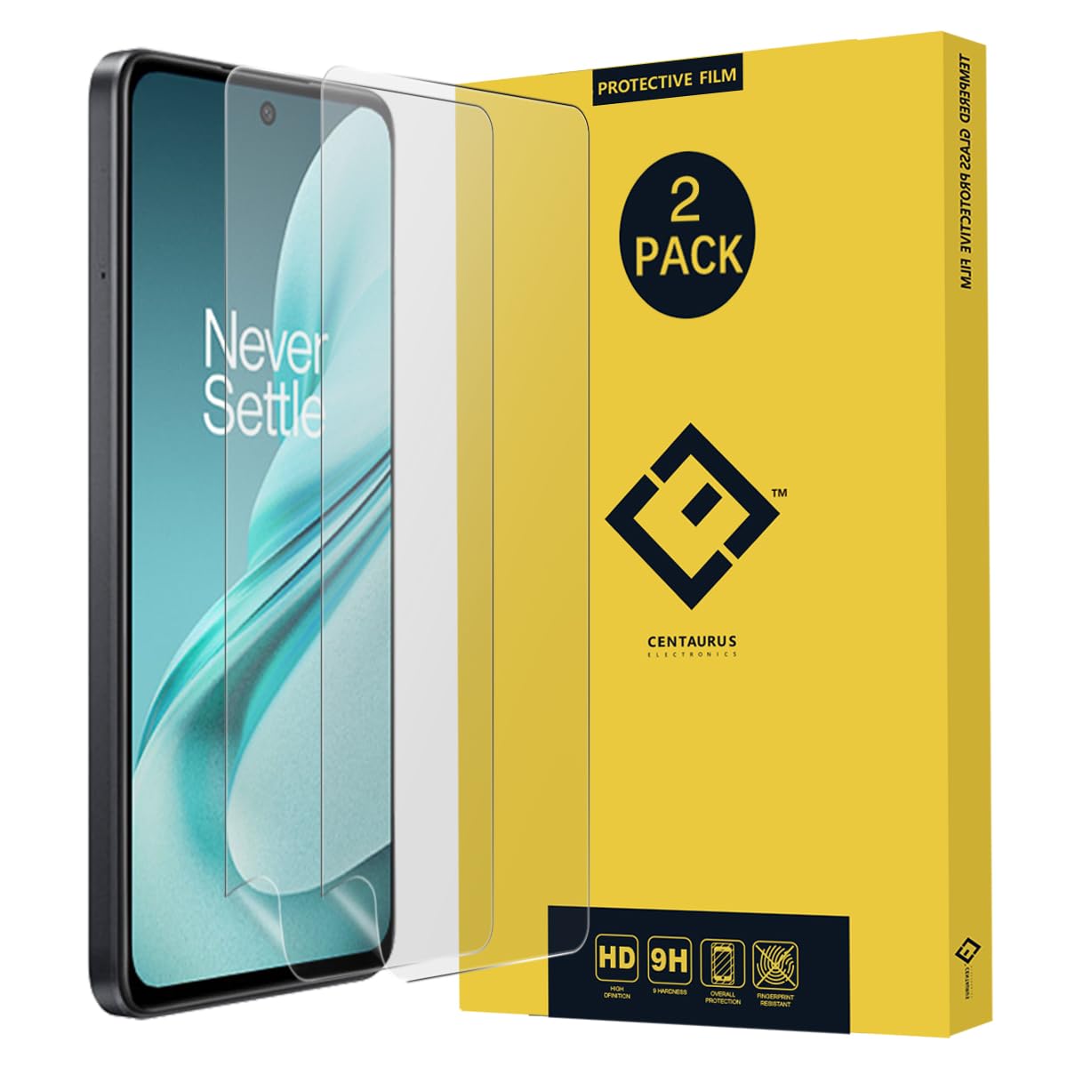 Photo 1 of XINXUSONG 2 Pack Soft Hydrogel Screen Protector (Not Tempered Glass) Ultra-Thin HD Clear Full Coverage Screen Protector Film for One Plus Nord N30 5G