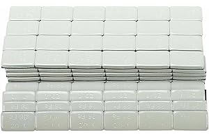 VOWAGH Tire Balancing Wheel Weights Stick-On Adhesive 1 OZ Gray 144 pcs 9 LBS Lead-Free