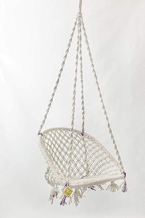 StyleOceans D Home Swing (135 cm X 57 cm X 43 cm, Off White)