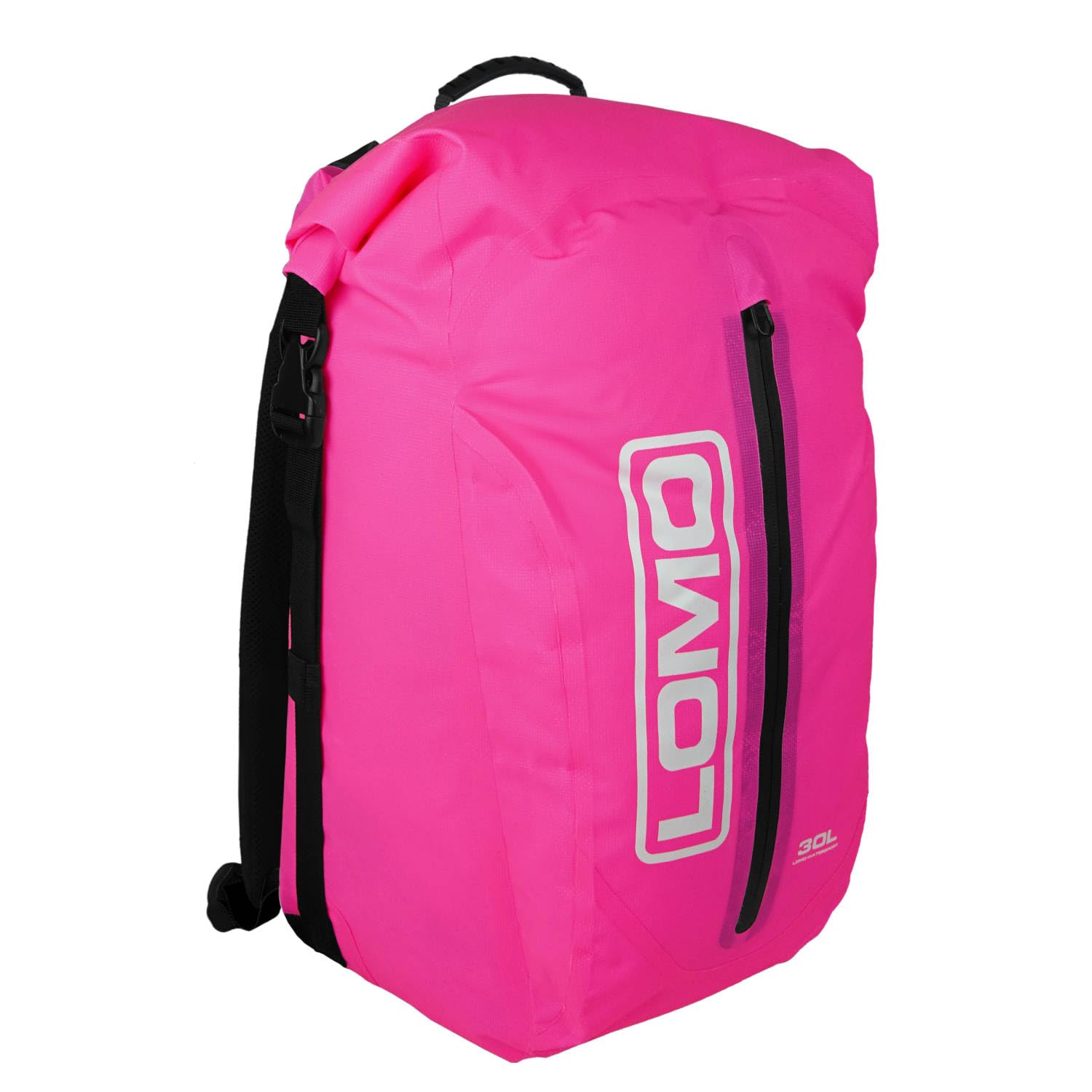 Lomo Dry Bag Daysack 30L - Pink Waterproof Rucksack Roll Down DryBag Backpack