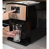 KBice Self Dispensing Countertop Nugget Ice Maker, Crunchy Pebble Ice Maker, Sonic Ice Maker，Produces Max 30 lbs of Nugget Ic