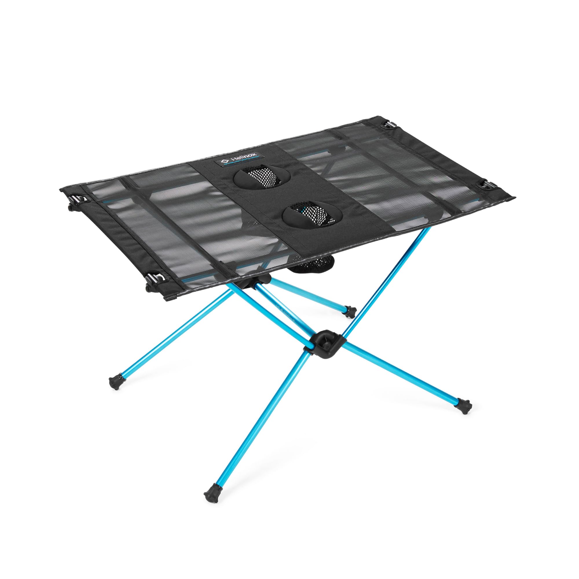 Helinox Table One - Lightweight, Collapsable, Portable, Outdoor Camping Table - Perfect for Hiking Trips - Holds Up to 50kg (Black)