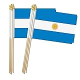 Argentina Stick Flag, Argentine Small Mini Hand