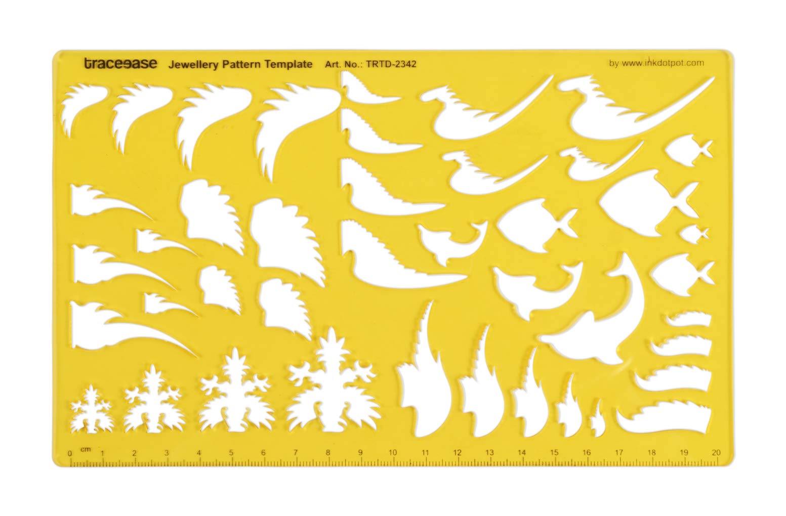 Traceease Multiple Wings Shapes Jewelry Templates Drafting Tools Jewellery Designing Stencils