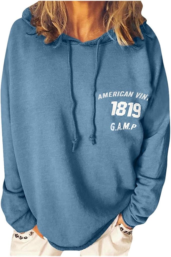 Sudaderas Mujer Tumblr K-Youth American Vint 1819 C.A.M.P Sudadera con