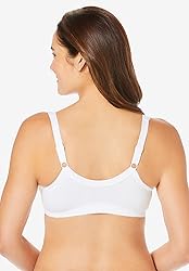 Comfort Choice Women's Plus Size 3-Pack Front-Close