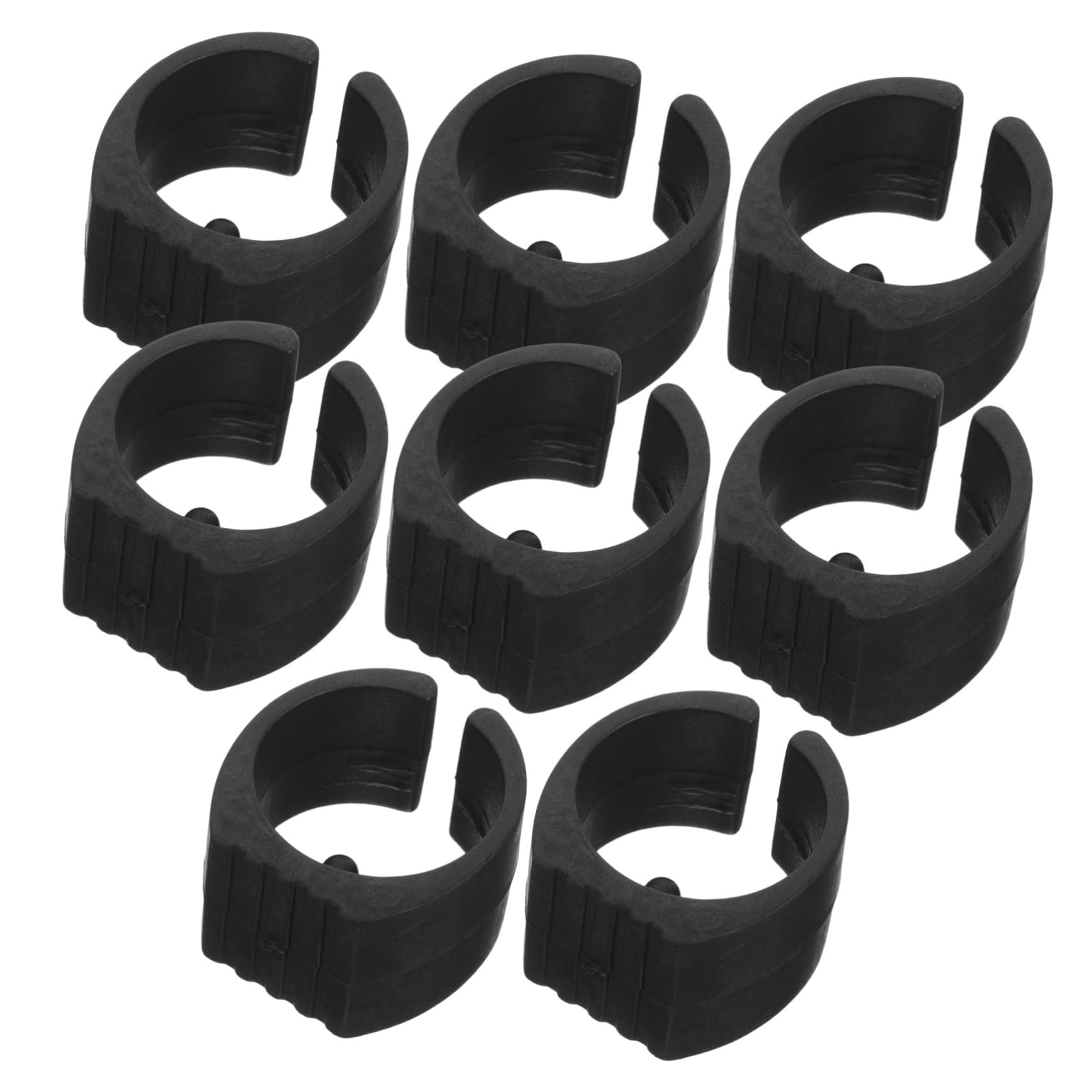 SEWOART 8Pcs Folding Shopping Cart Mats Non-slip Accessories for Grocery Carts Plastic Pads Designed for Stability and Easy Installation for Supermarket Use