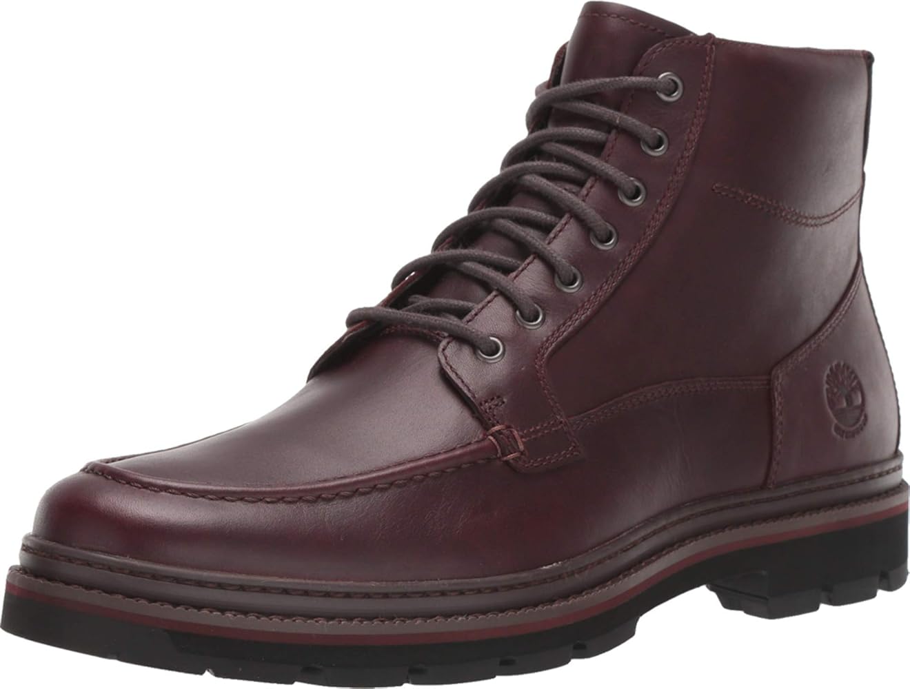 burgundy boots timberland