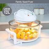 Quest 43890 12 L Halogen Oven Low Fat Multi-Function 1400W view 4