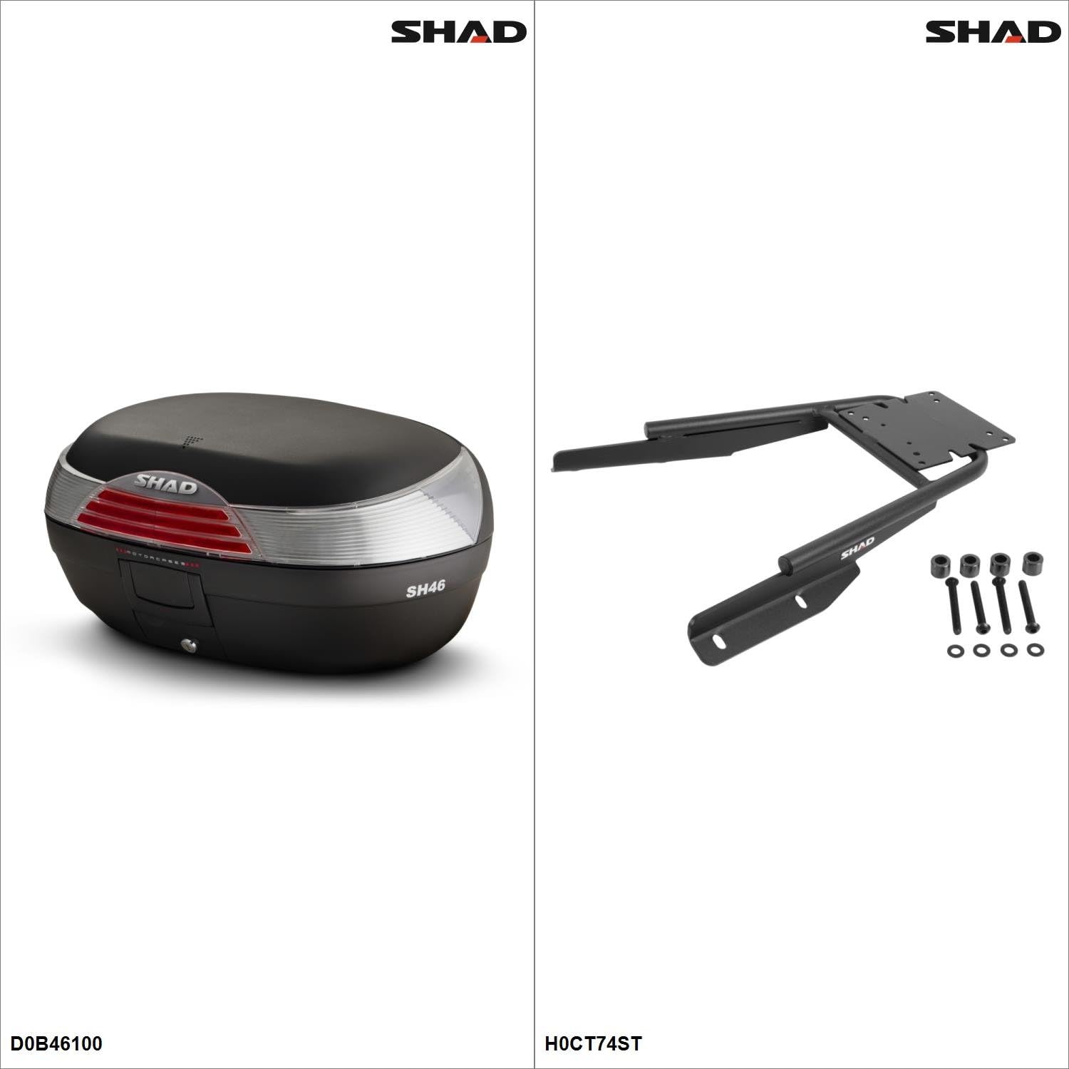 shad saddlebags for honda ctx700