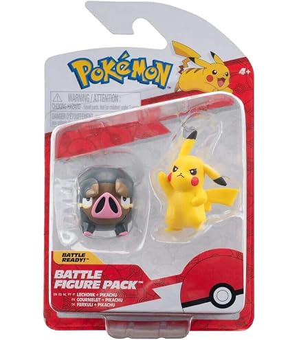 Pokémon PKW3575 – Figuras De Batalla De Felino Y Vulpix De 5 Cm, Oficiales Y Detalladas, Poses Dinámicas Para Niños Desde 4 Años