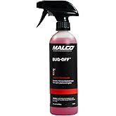 Malco Bug Off - Easy Bug Removal from Auto Paint, Glass, and Metal Surfaces / 16 Oz. (107816)