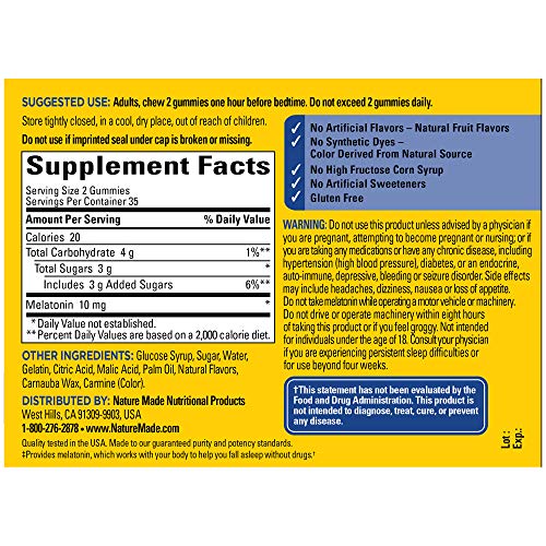 Nature Made Melatonin Gummies - Image 3