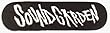 Soundgarden - Black & White Oval Logo - Embroidered Iron On or Sew On Patch