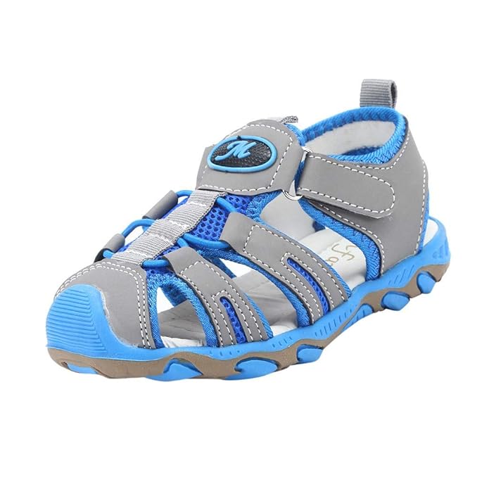 Unisex-Kinder Geschlossene Sandalen/Dorical Baby Mädchen Jungen Sandalette Schuhe Outdoor Sport Mini Sandalen Trekking Wander