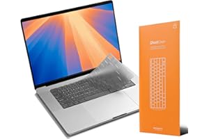 GhostCover FlexType Premium Keyboard Protector for High-Performance Typing, Compatible with 2021-2025 MacBook Pro 14/16 MacBo