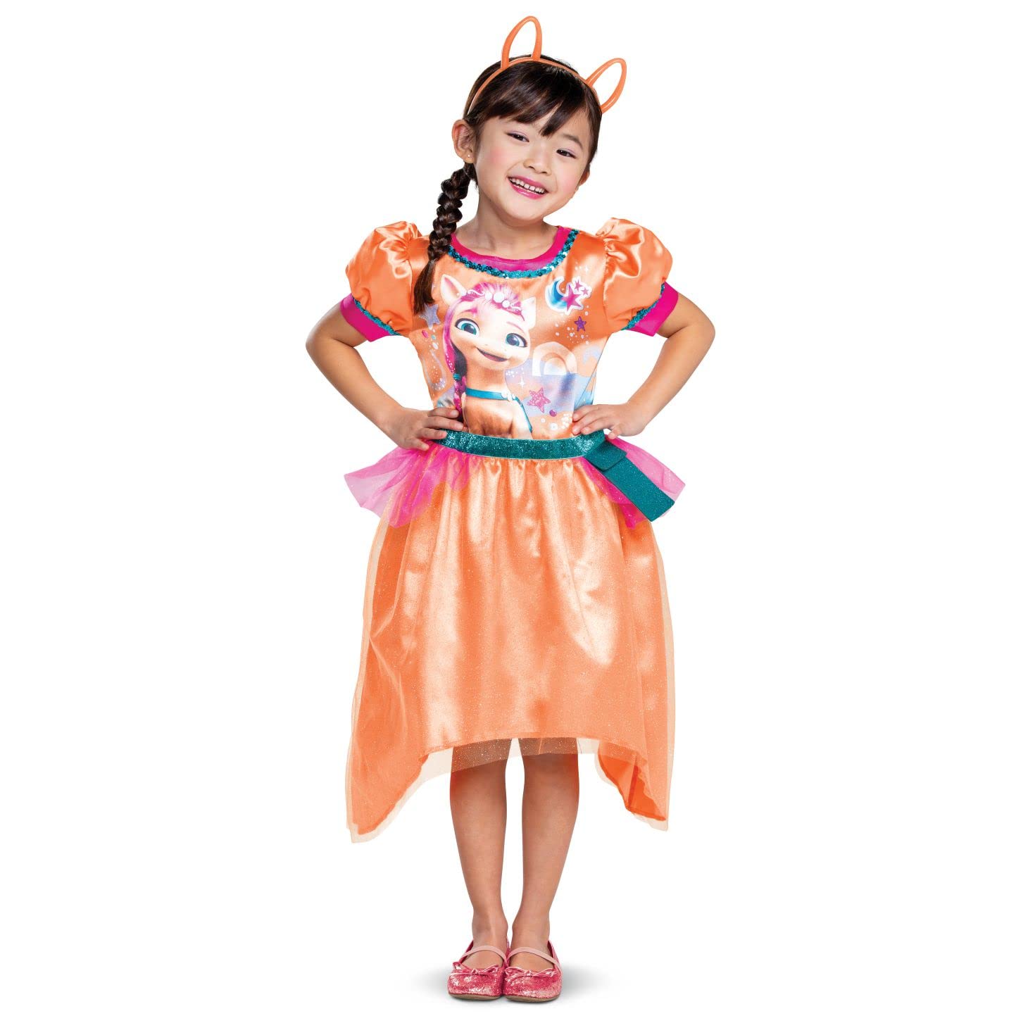 Disguise My Little Pony A New Generation Fancy Dress Costume Sunny Starscout for Kids Small