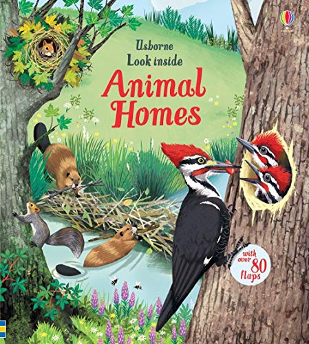 Look Inside Animal Homes 079454410X Book Cover