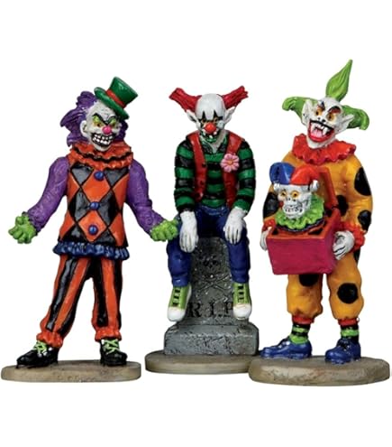 TINY KLASH Low Anniversary Clown【みっつん様】 Amazon.com: Lemax 32102 Free Candy Clown Spooky Town Figure