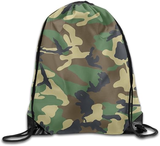 military drawstring backpack