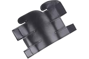 Toyvian Leather Trumpet Protector Wrap for Cornet and Trumpet with Piston Cover, Musical Instrument