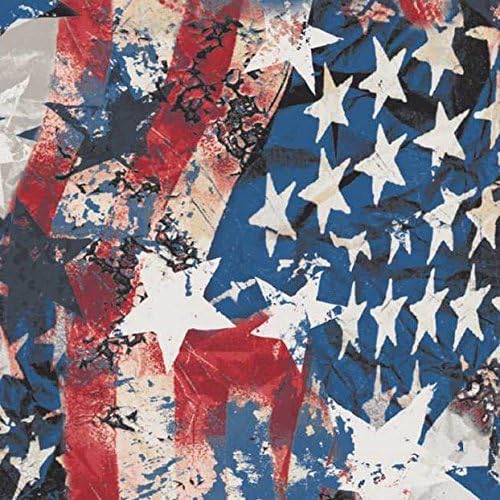 Eco-Friendly ProSoft PUL Print Premium Waterproof PUL Polyurethane Laminate Print Barrier Fabric (Made in USA, sold by the yard) (Vintage Americana)