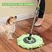LINKYO Spin Mop Microfiber Replacement Mop Head (2-Pack)