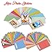FujiFilm Instax Mini Instant Film 1 Pack - 20 Photo Sheets + 60 Assorted Colorful Mini Photo Stickers - for FujiFilm Instax Mini 11, 9 and 8 Camera, Fuji Mini Link, SP-1, SP-2, Polaroid Film