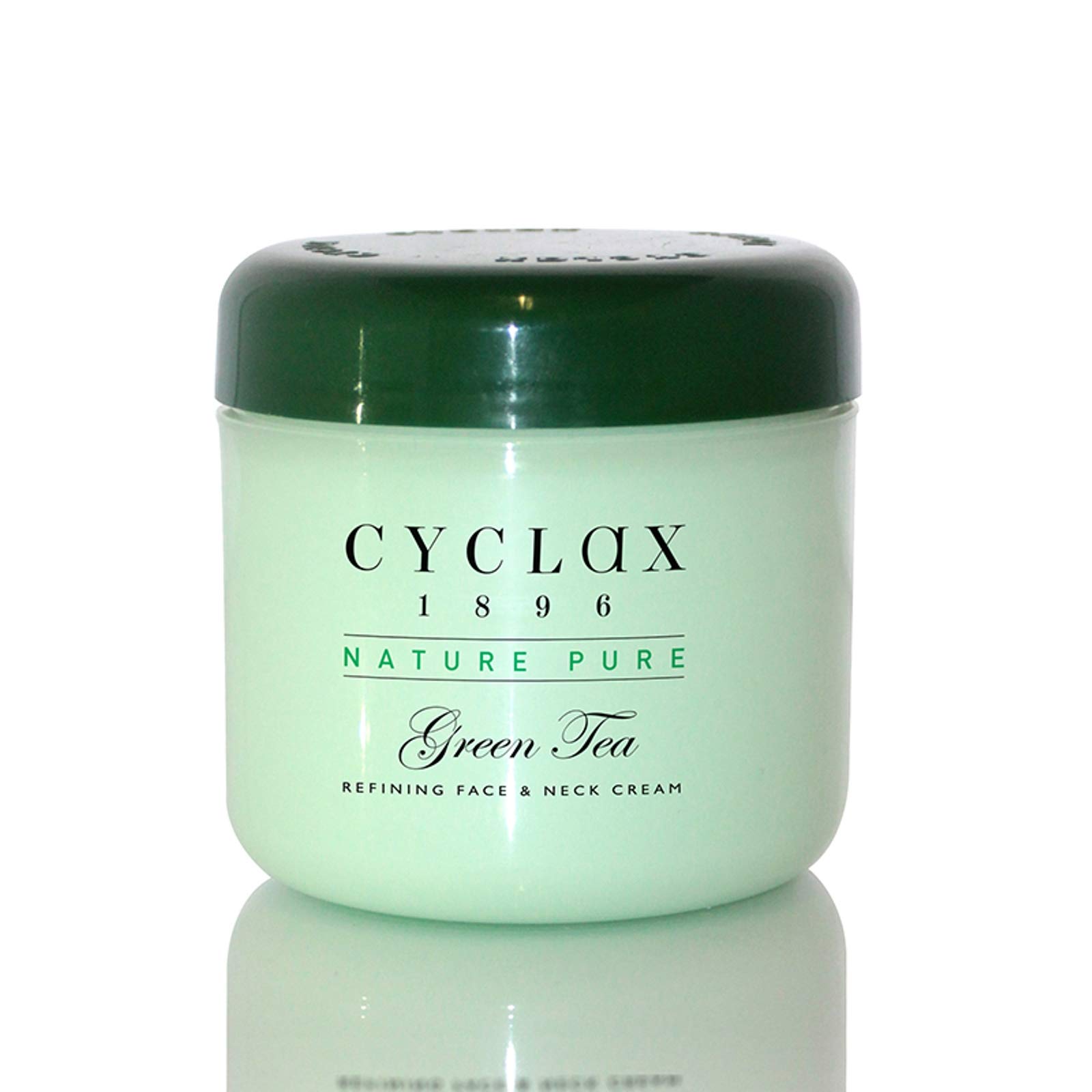 cyclax nature pure green tea face & neck cream 300ml jar