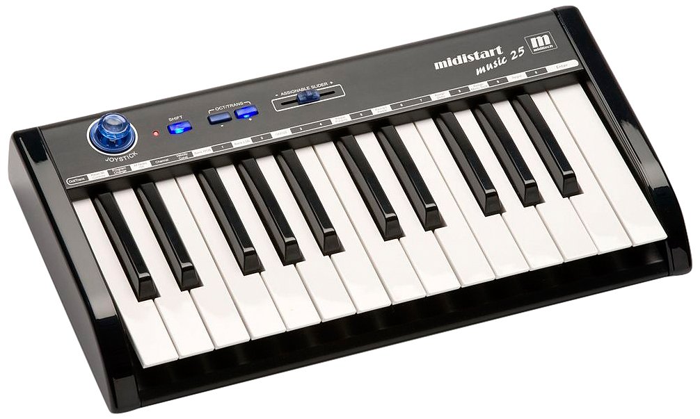 Miditech MIT-00112 Midistart Music 25 Pro Keys Keyboard, ZM-10000504