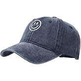 Unisex Basic Solid Baseball Cap Vintage Washed Distress Cotton Low Profile Dad Hat Adjustable Sports Hat