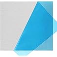Lswteiz 5052 H32 Aluminum Sheet Metal 12 x 12 x 1/8 (0.125”) Inch Flat Plain Aluminum Plate Covered with Protective Film, Rectangle 3MM Aluminum Metal Plate for Crafting, Industry