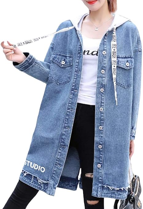 denim parka jacket
