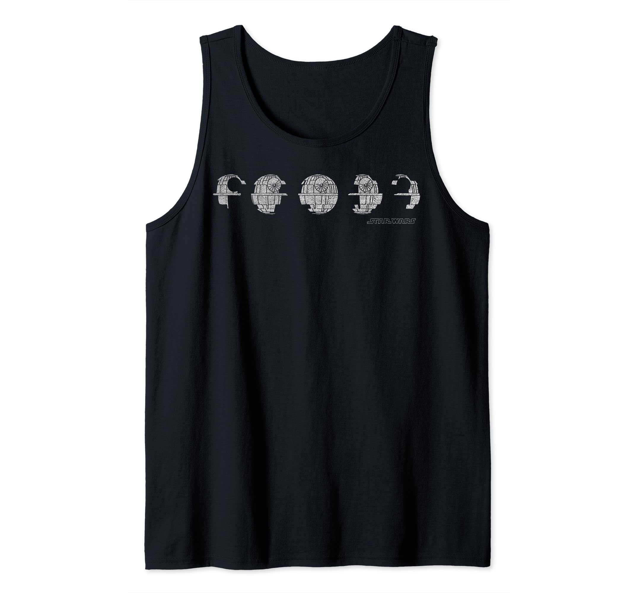 Star Wars Death Star Phases Tank Top