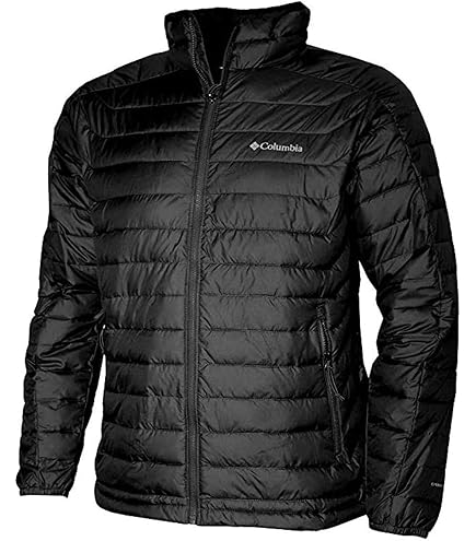 Columbia OMNI-HEAT スタジャン S ネイビー/ホワイト Columbia Men's White Out II Insulated Omni Heat Hooded Jacket