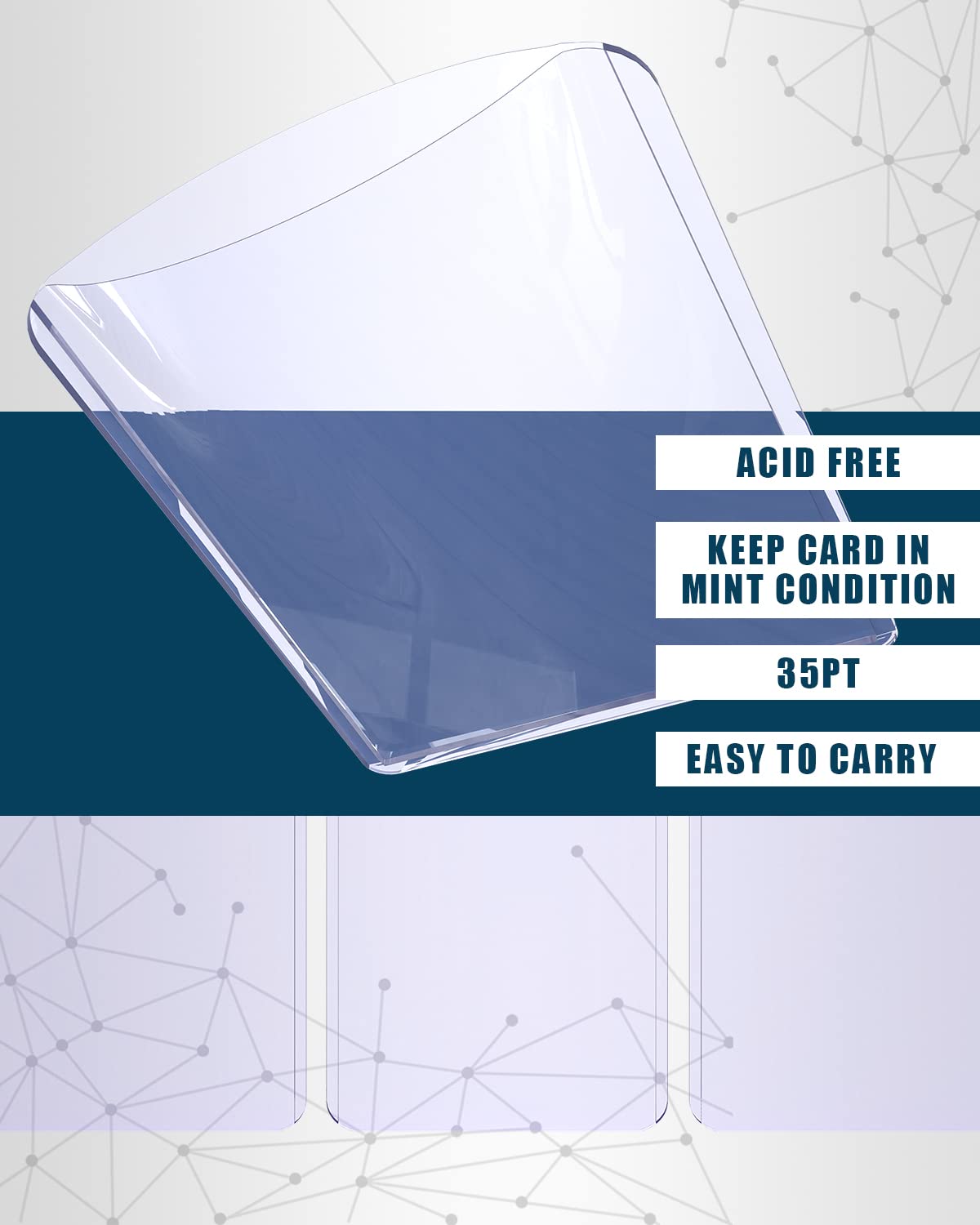 Mua Top Loader Card Sleeves 480 ct, 35 PT Premium 240 Top Loader and