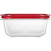 Rubbermaid 14.66-Cup EasyStore Square Food Storage Container with Lid