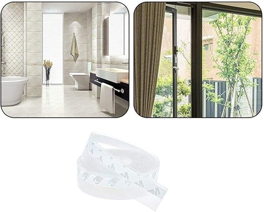 Zengest Striscia Di Guarnizione Per Porta Della Doccia In Vetro E Per Bordi Laterali Di Porte Trasparente Trasparente Amazon It Fai Da Te