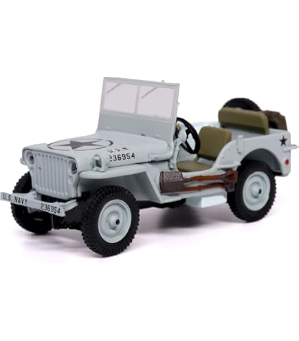 MOTOR CITY CLASSICS, JEEP Willis British Sas avec arme