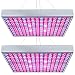 Hytekgro LED Grow Light 45W Plant Lights Red Blue White Panel Growing Lamps for Indoor Plants Seedling Vegetable and Flower (2 Pack) primary
