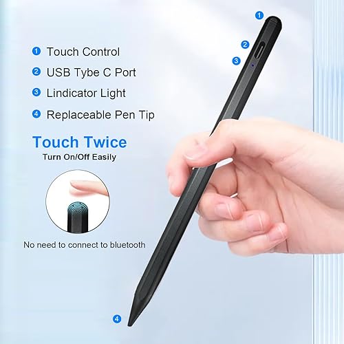EFAITHFIX Stylus Pen for iPad Universal Touch Screens Pencil Compatible  with iPhone/iPad pro/Mini/Air/Android/