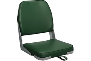 ERGOSEAT Low Back Boat Seat Fold-Down Fishing Boat Seat