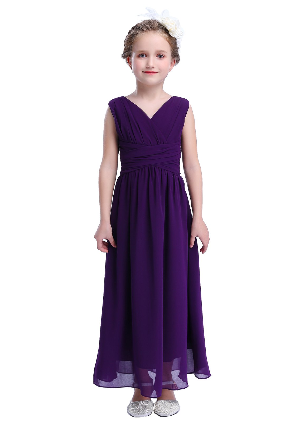 happy rose flower girl dress