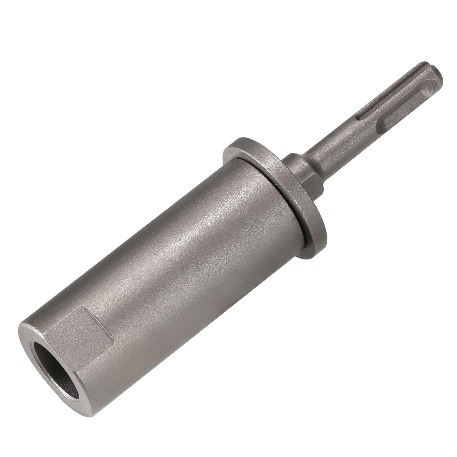 Vearter SDS Plus Ground Rod Driver for Grounding Rod, 40CrMo Steel Adapter Bits for All SDS-Plus Rotary Hammer Drill, Removable Tool for Fence Installation Rebar Piling - ODØ19mm X 145mm Length