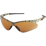 Jackson Safety 19644 V30 Nemesis Safety Glasses, Bronze Lenses with Camo Frame