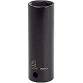SUNEX TOOLS 2626 1/2-Inch Drive 13/16-Inch Extra Thin Wall Deep Impact Socket